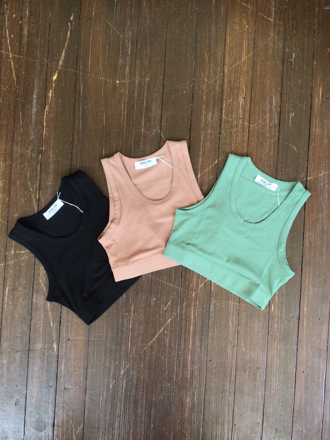 All I Need Cropped Tank Top