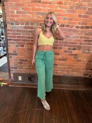 Allure Sleeveless Knit Crop Top