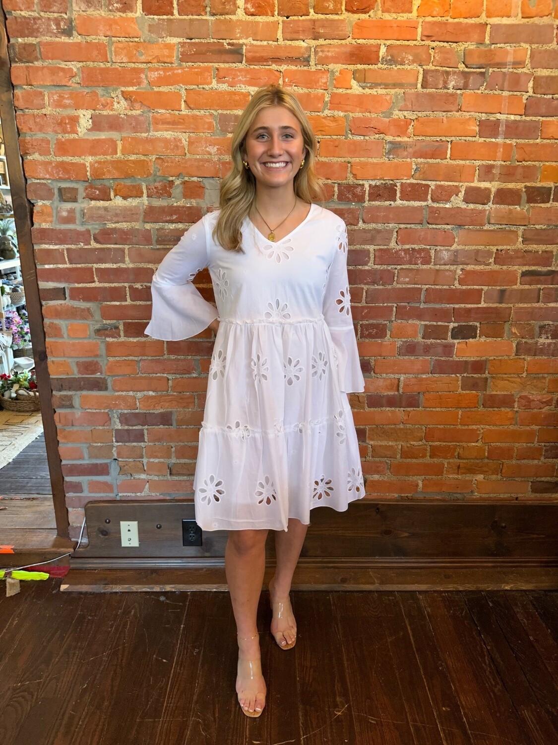 Cotton Woven Daisy Dress