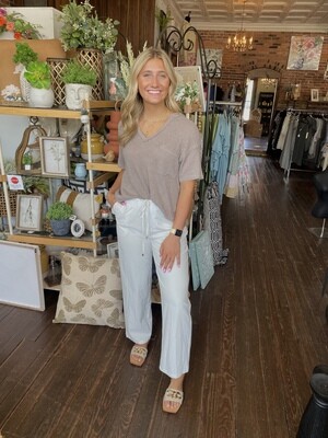 Elation Gauze Wide Leg Pant
