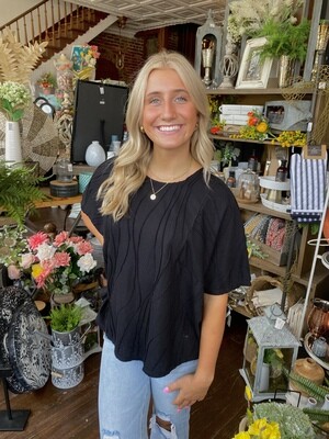 Good Vibes Cozy Tuck Top