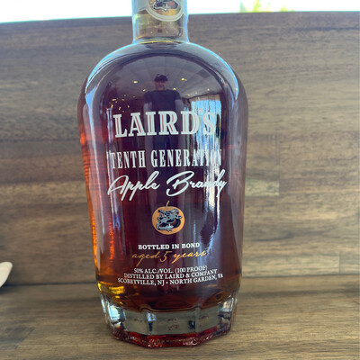 Lairds 10th Generation Apple Brandy 5yr 100proof