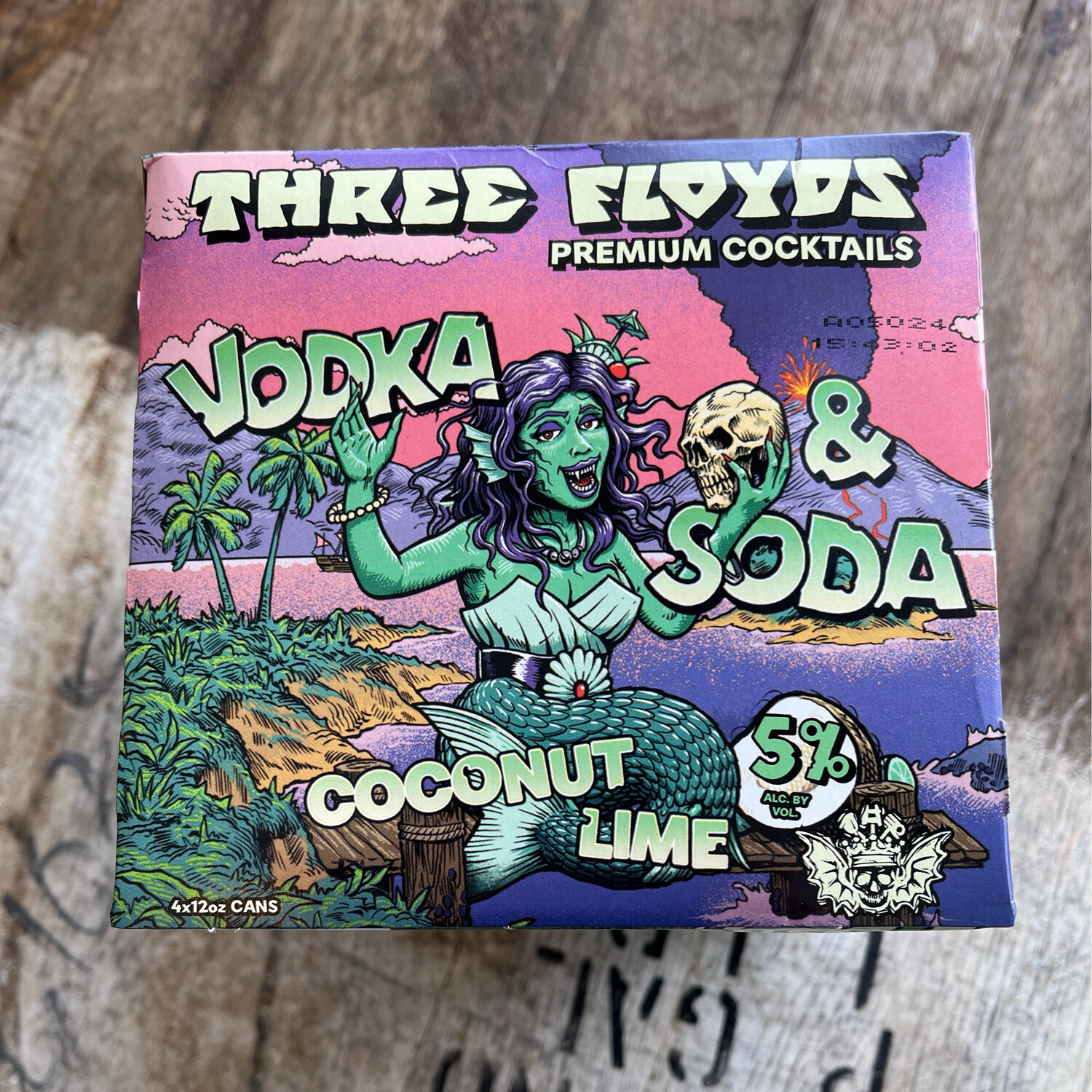 3 Floyds Spirits Coconut Lime Vodka Soda