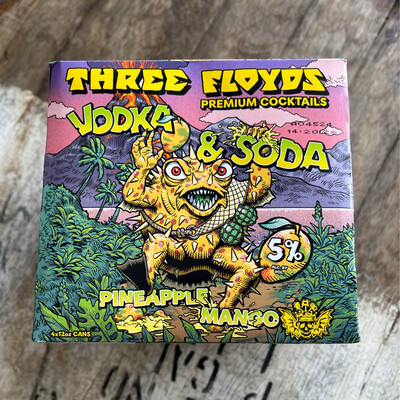 3 Floyds Spirits Pineapple Mango Vodka Soda