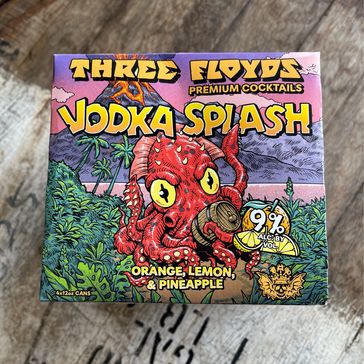 3 Floyds Spirits Orange Pineapple Lemon Vodka Splash
