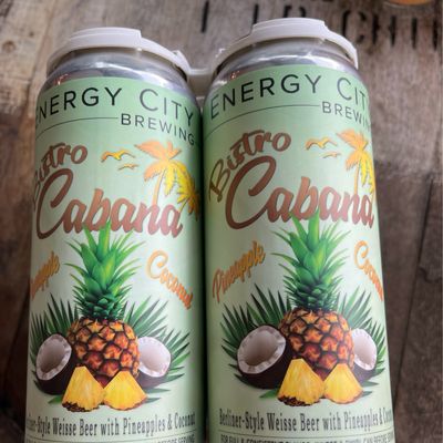 Energy City Bistro Cabana Pineapple &amp; Coconut