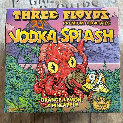 3 Floyds Voldka Splash Orange Lemon and Pineapple