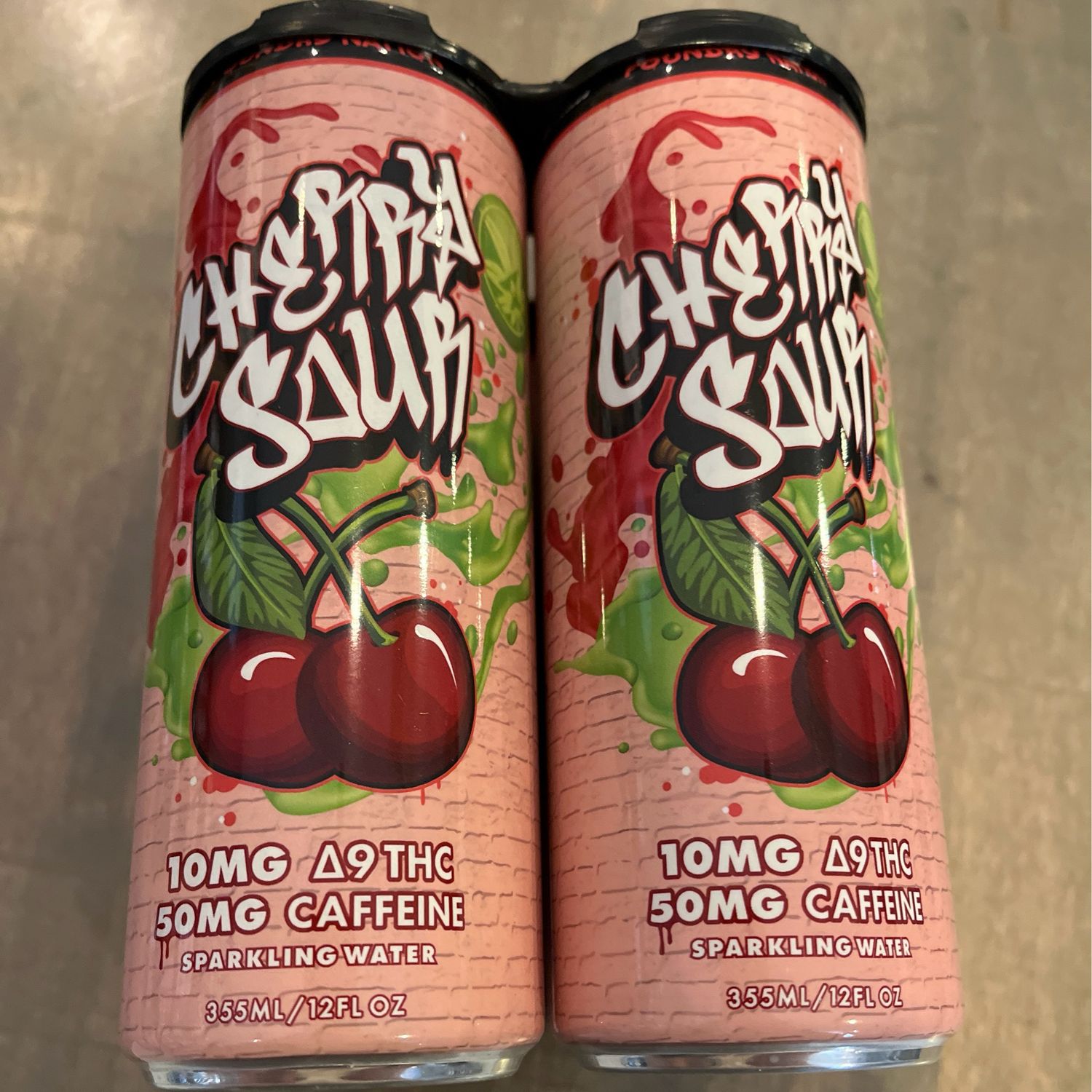 Foundry Nation Sparkling Water Cherry Sour