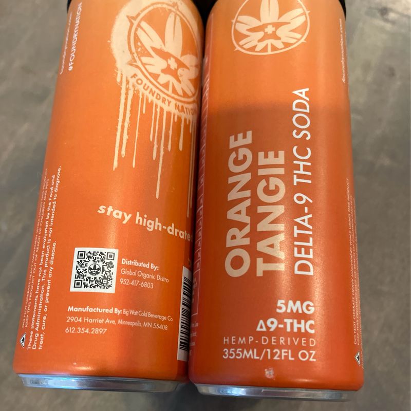 Foundry Nation Soda Orange Tangie