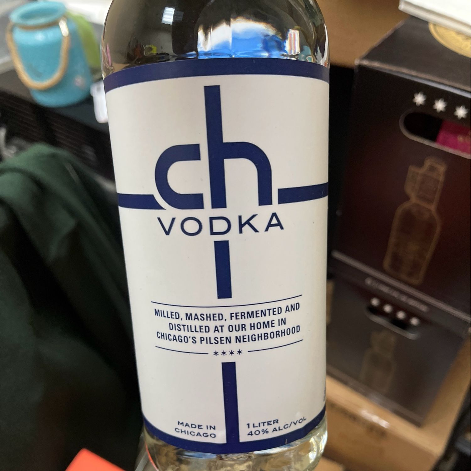 CH Vodka Bottle