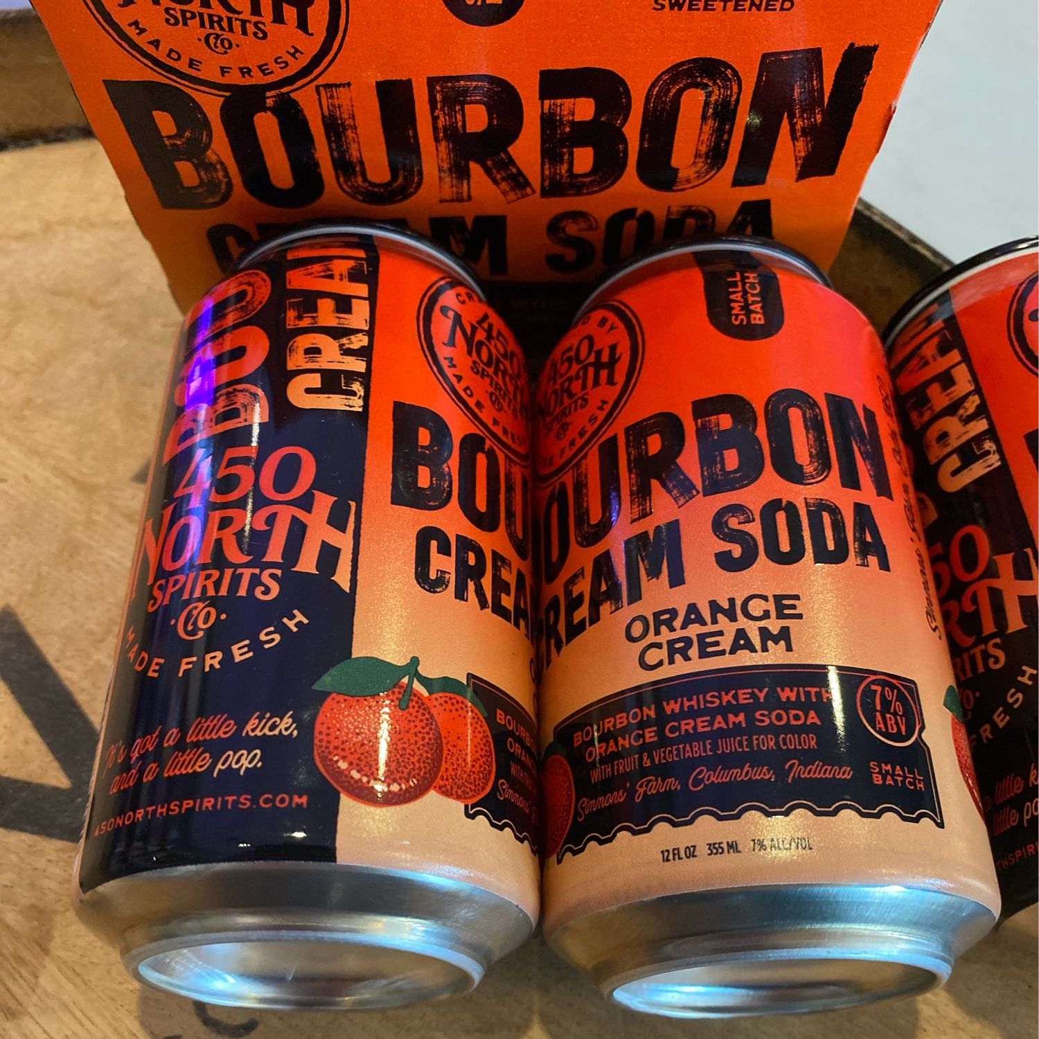450 North Bourbon Orange Cream