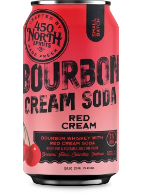 450 North Bourbon Red Cream Soda
