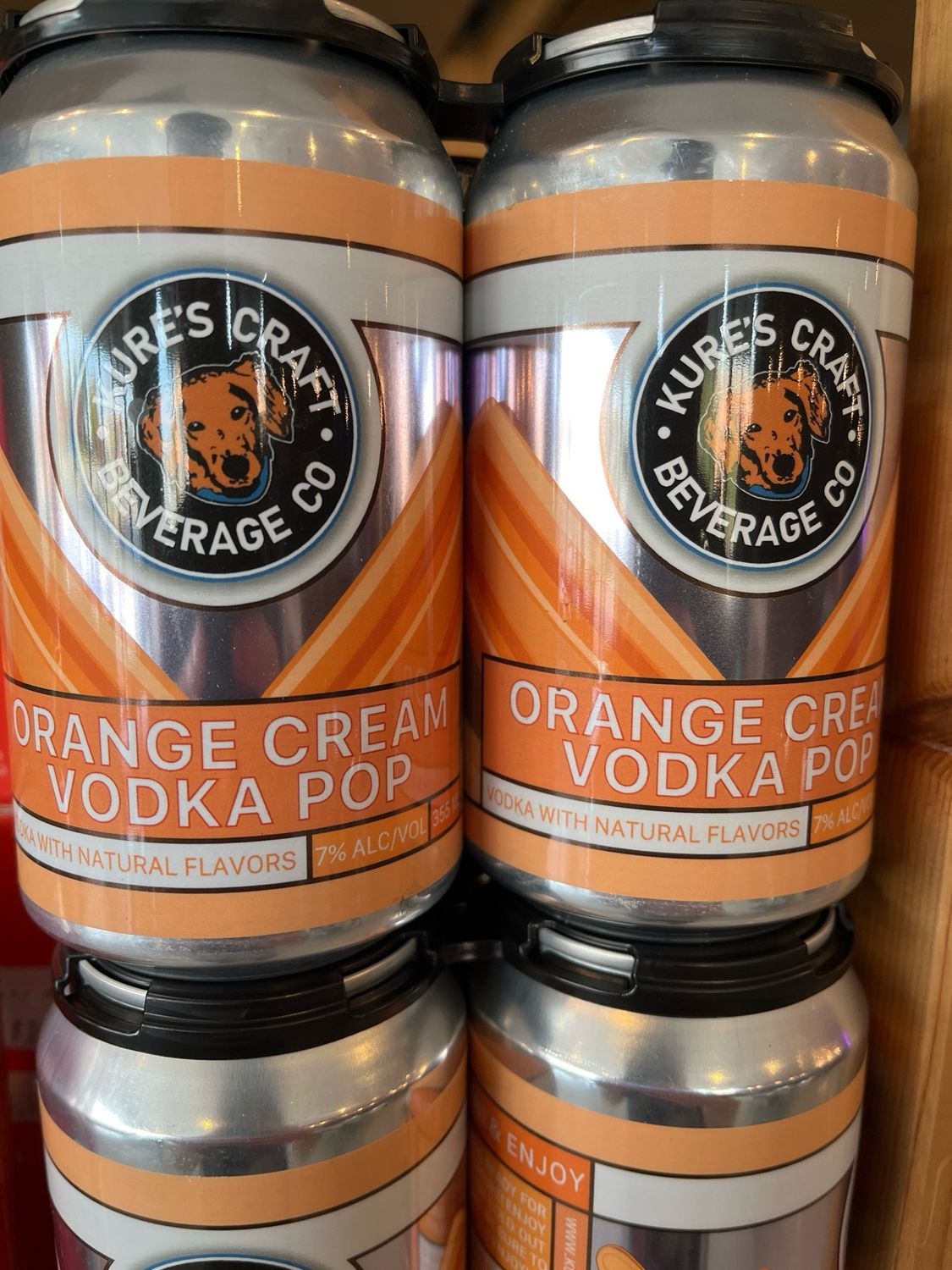 Kures Orange Cream Vodka Pop