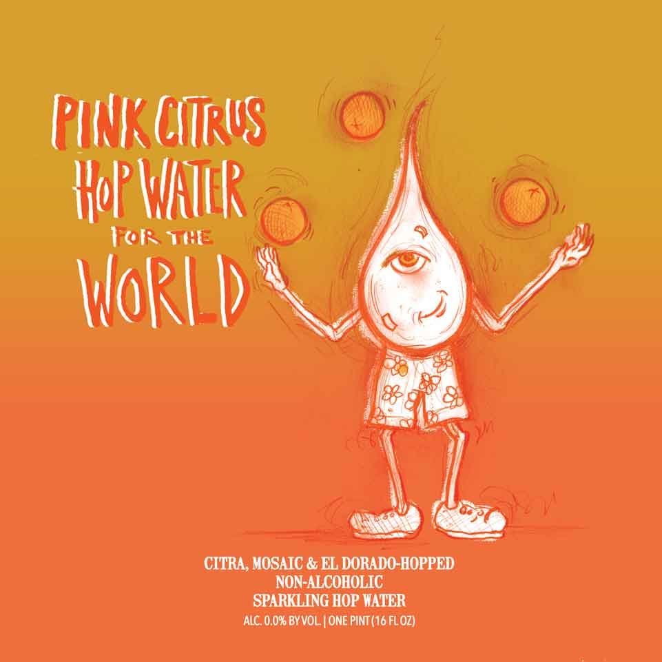 Hop Butcher Pink Citrus Hop Water