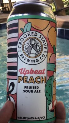 Crooked Stave Upbeat Peach