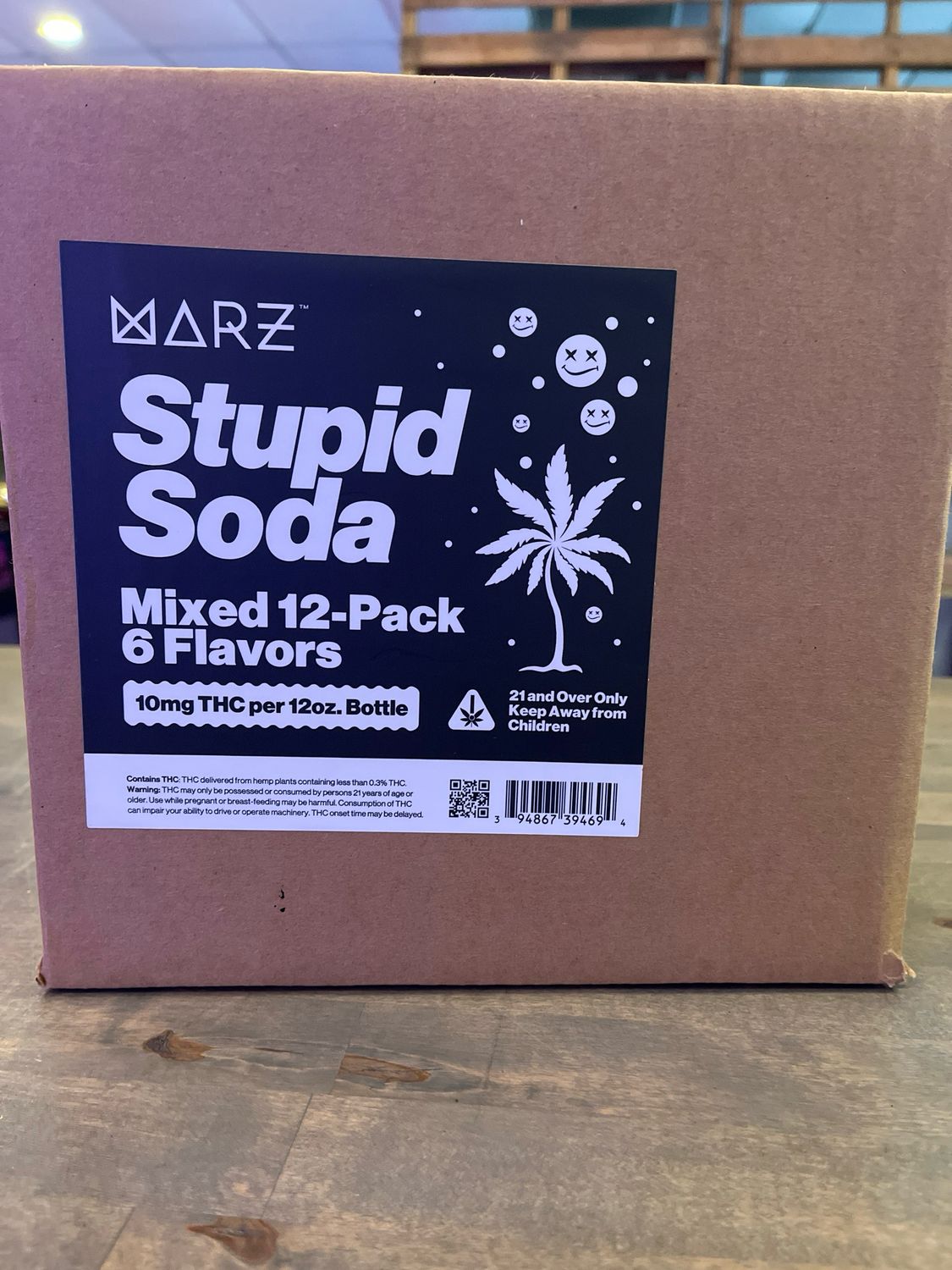 Marz Stupid Soda Variety Pack 12 bottles 
