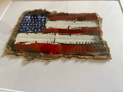 American Flag (11x14 Matted)                                                                         