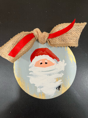 “Jolly” Christmas ornament