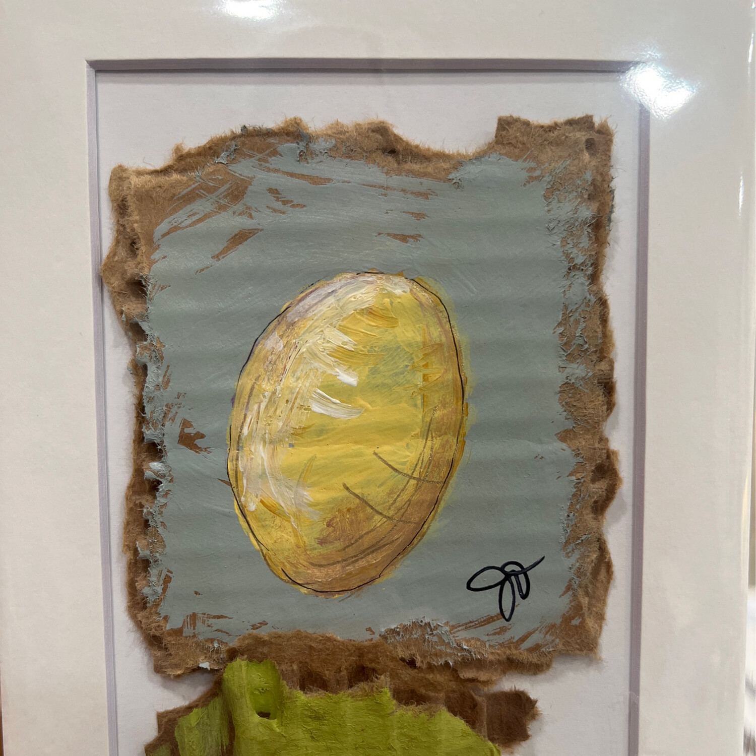 Yellow Egg (5x7)