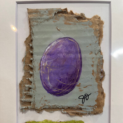 Purple Egg (5x7)