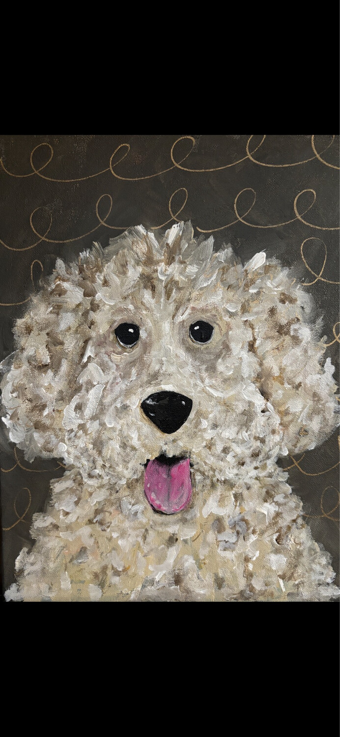 Your Fur Baby (11x14 Canvas)