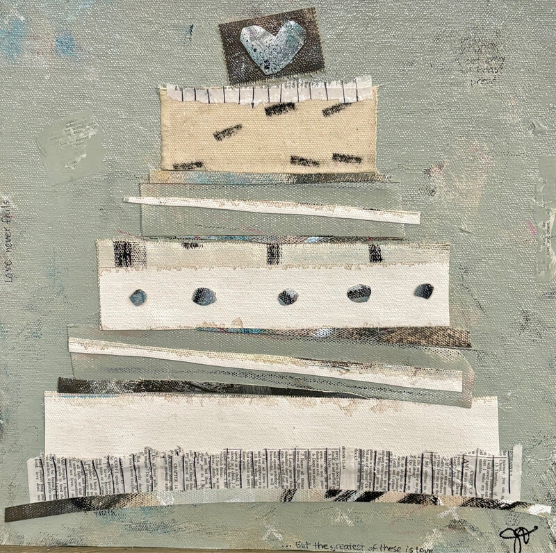 I Do (12x12)-Canvas On Wood