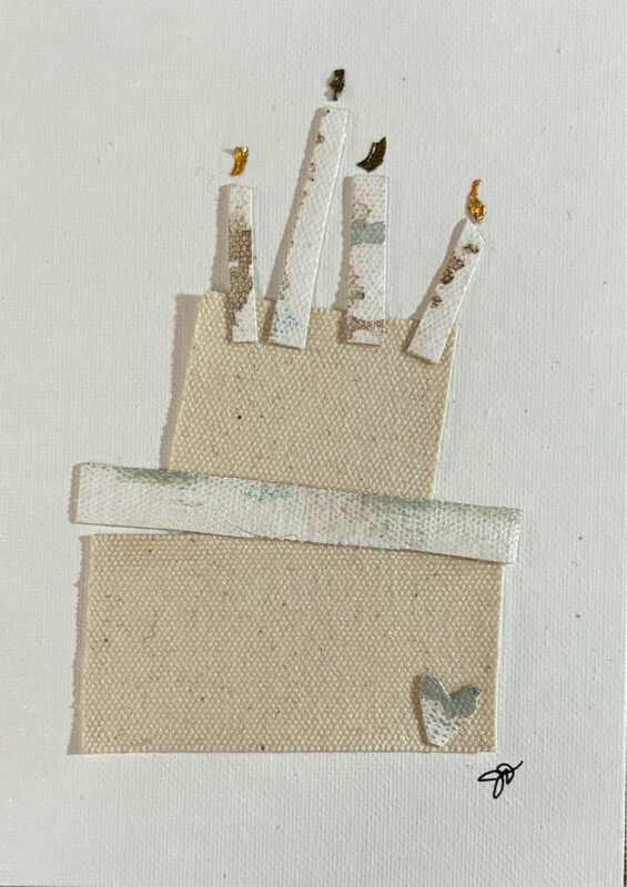 Celebrate (5x7)-Canvas Board