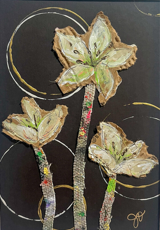 Lilies In The Night (8x10)