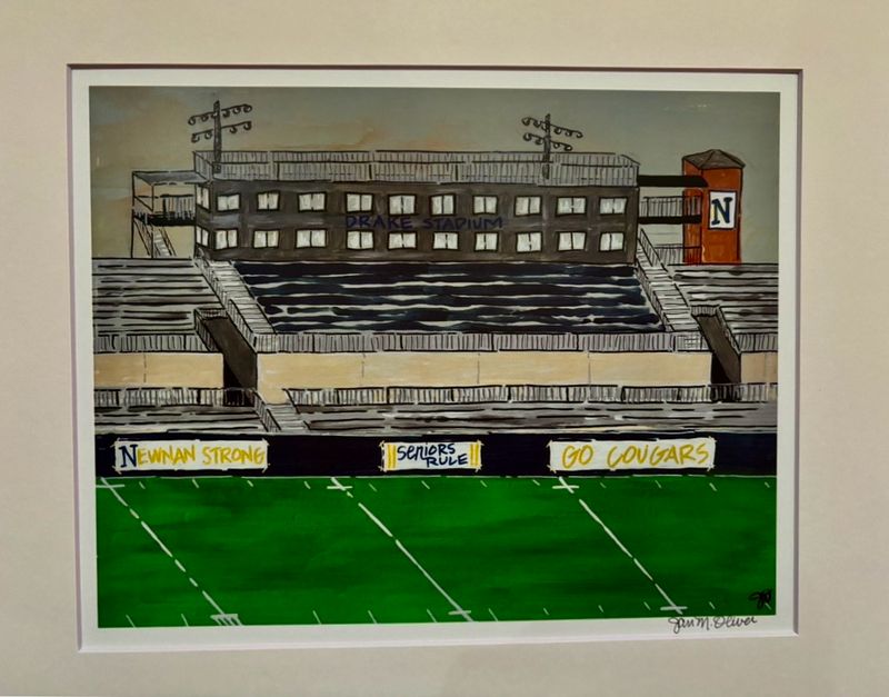 Drake Stadium (11x14)
