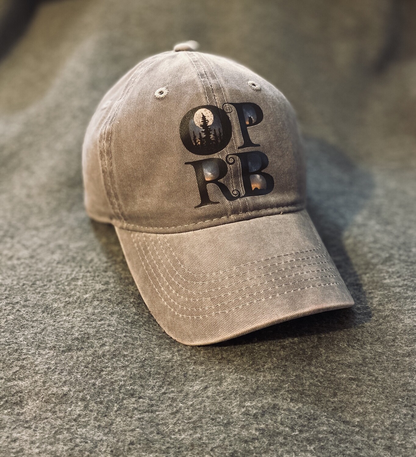 Faded Gray OPRB Ball Cap