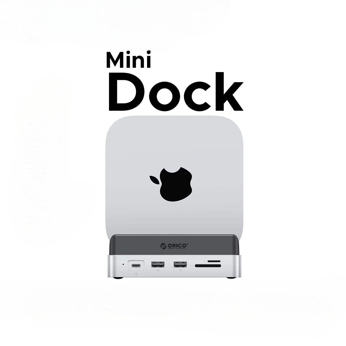 Mac Mini M4/16GB RAM/256GB+2TB SSD/HDMI Dock/Windows 11+Office+Keyboard+Webcam+DVD