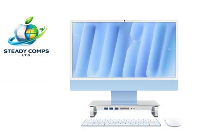 Apple iMac 24-Inch • 8-Core M4 • 16GB RAM • 2TB SSD Hub+Stand • Windows 11 • Office • Extras