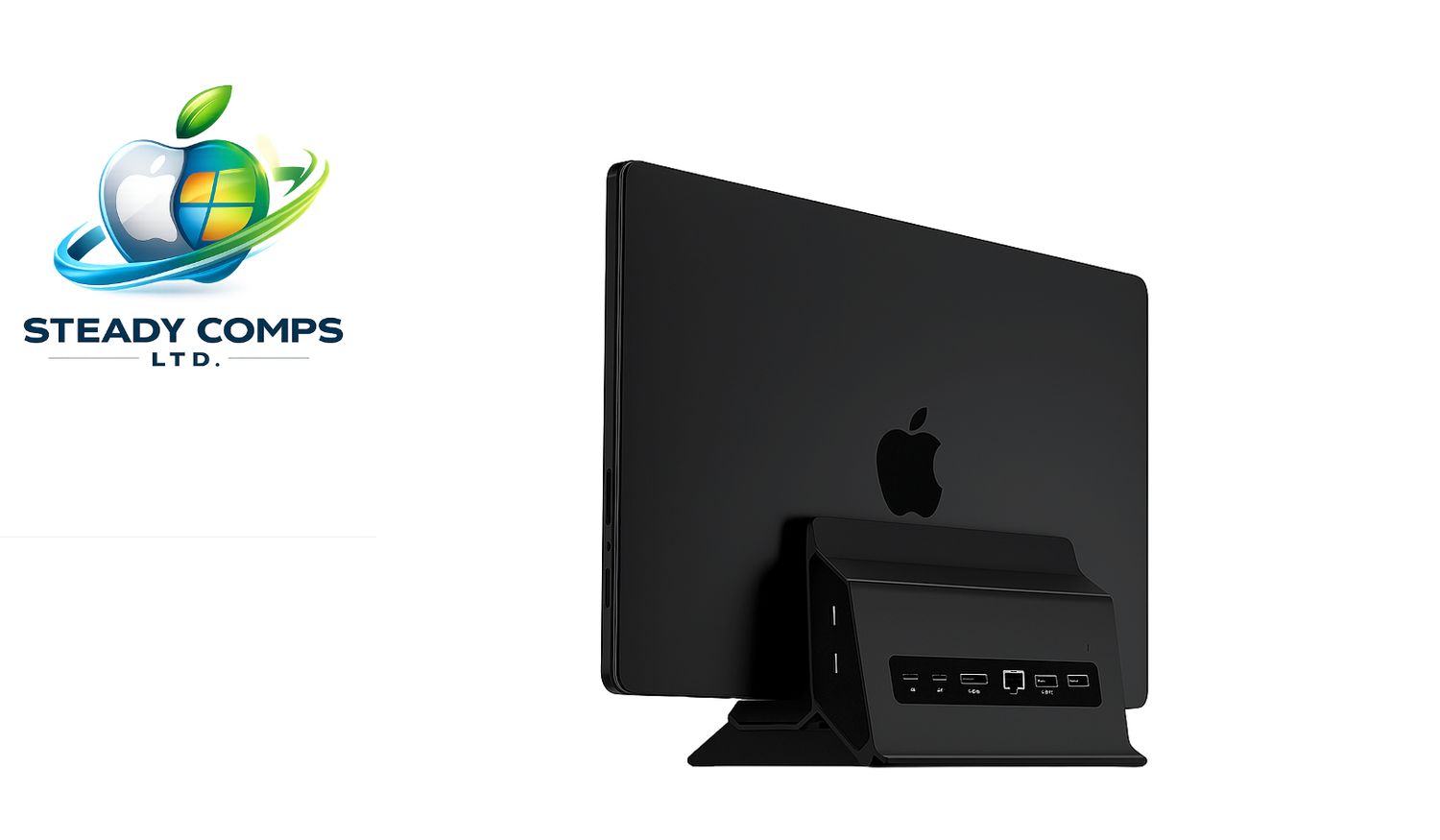 Apple MacBook Pro 14" • Apple M5 • 2.5TB SSD • 16GB RAM • Vertical Dock • Windows 11 • Office • Extras