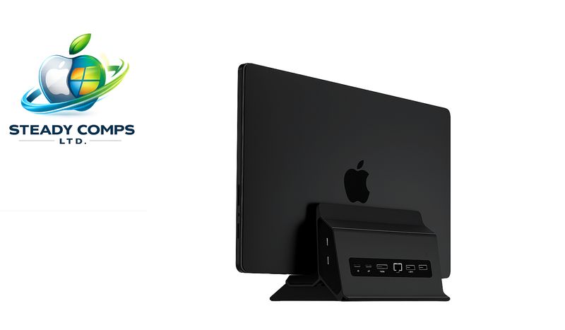 Apple MacBook Pro 14" • Apple M5 • 2.5TB SSD • 16GB RAM • Vertical Dock • Windows 11 • Office • Extras