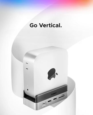 Apple Mac Mini M4 Dock+Stand/2TB SSD/Windows 11+Office+Keyboard+Mouse+Webcam+DVD Bundle
