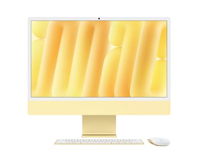 Apple iMac 24-Inch • 10-Core M4 • 16GB RAM • 2TB SSD Multiport Hub • Windows 11 • Office • Extras