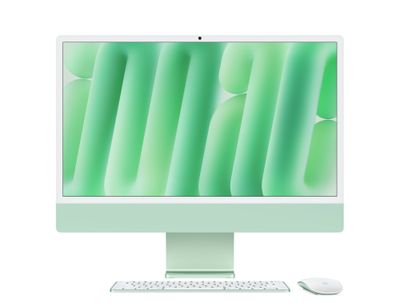 Apple iMac 24-Inch • 10-Core M4 • 16GB RAM • 2TB SSD Slim Multiport Hub • Windows 11 • Office • Extras