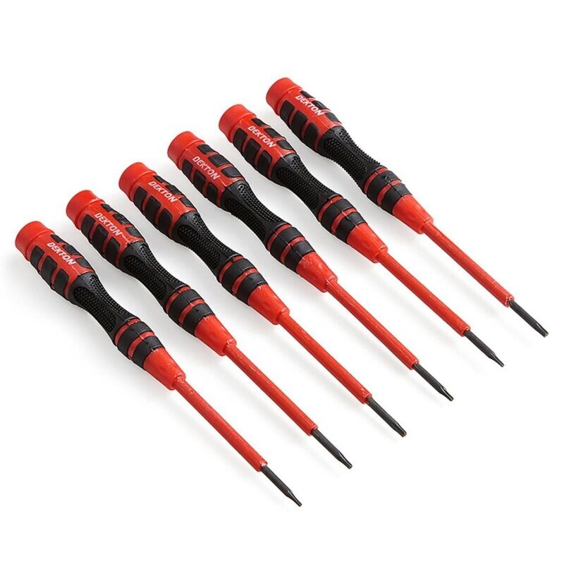 Dekton 6 Piece Precision Screwdriver Torx Set