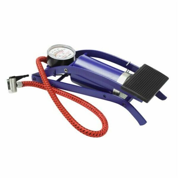 Roadster Single Foot Pump with Gauge