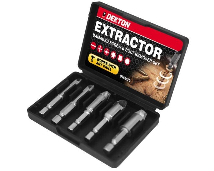 Dekton Damaged Screw & Bolt Remover Set