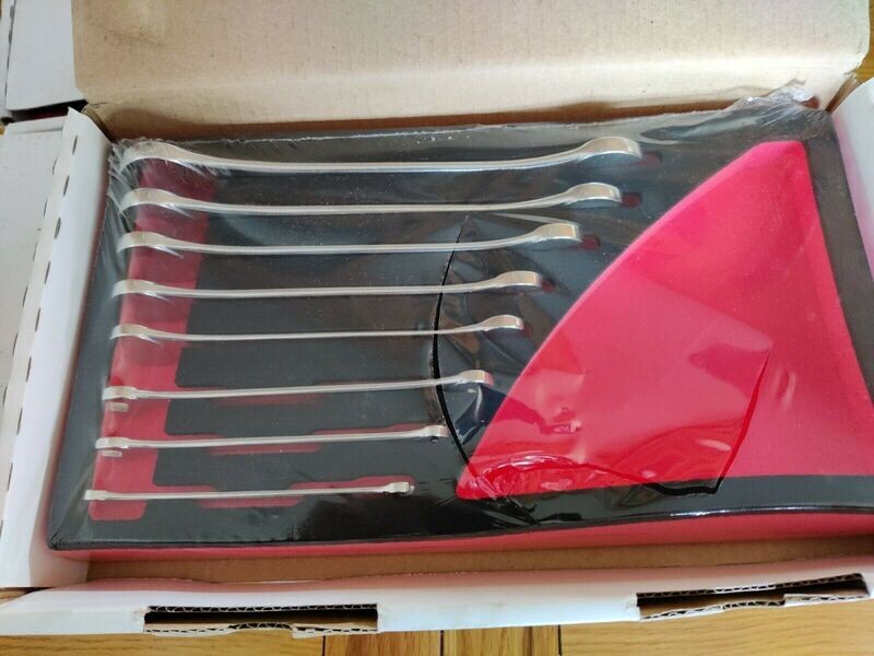 Wurth Zebra Combination Spanner 6-22mm Foam Tray Insert 8pcs