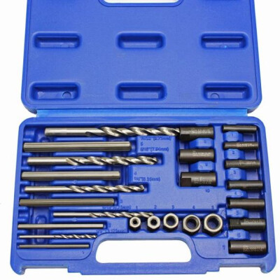 U.S. Pro 25pc Screw Extractor Drill and Guide Set