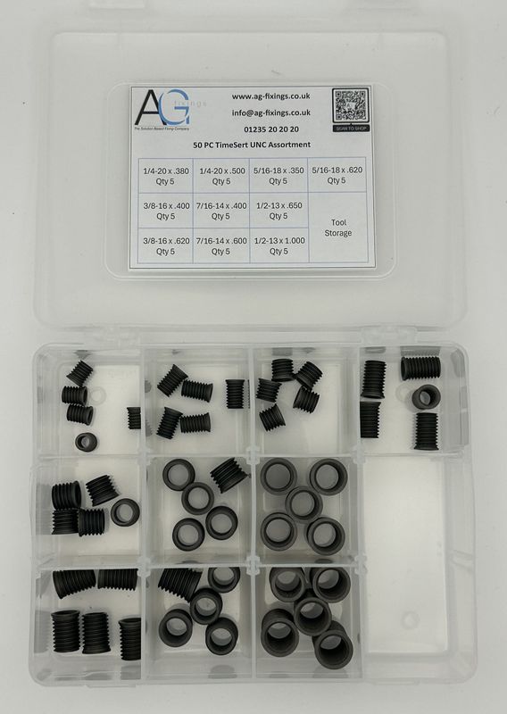 Timesert Assortment UNC 50PC