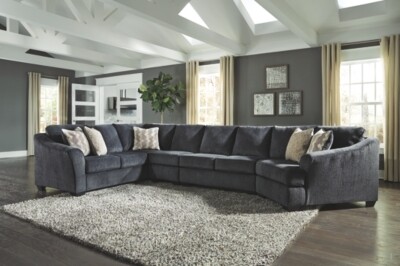 Eltmann 4-Piece Sectional with Cuddler RAF