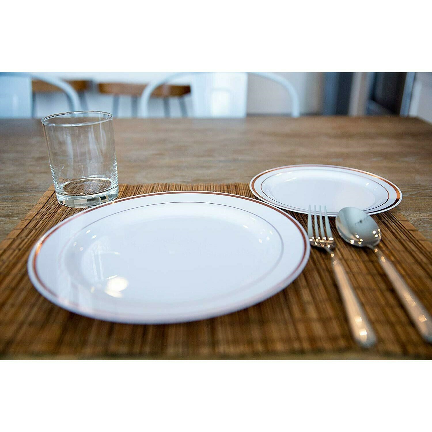 Gold Plastic Plates R:12.35