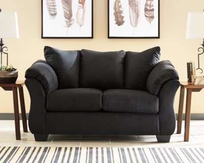 Darcy Loveseat Black