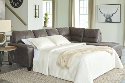 Navi 2-Piece Sleeper Sectional with Chaise Smoke RAF Chaise