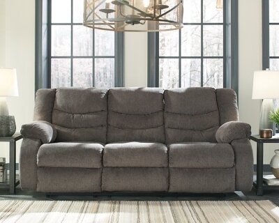 Tulen Reclining Sofa Gray