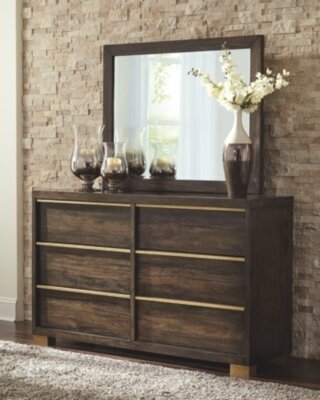 Chaliene Dresser and Mirror
