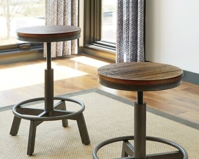 Torjin Adjustable Height Bar Stool